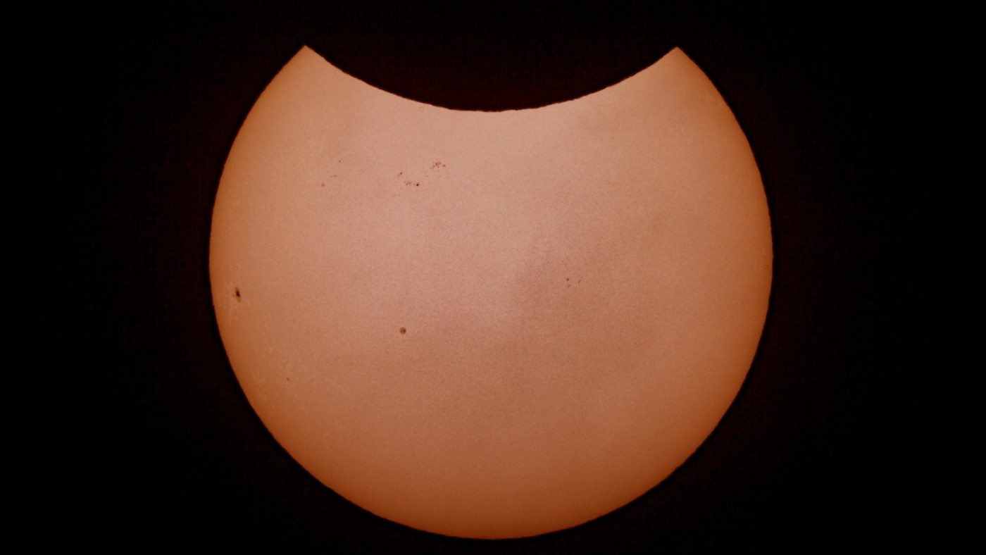 A partir de las 11:42hrs. se podrá ver desde la Región de Murcia el eclipse parcial de Sol