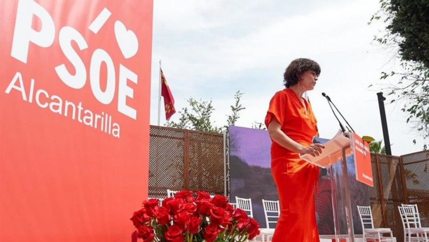 Lara Hernández deja el PSOE de Alcantarilla y se pasa al grupo mixto