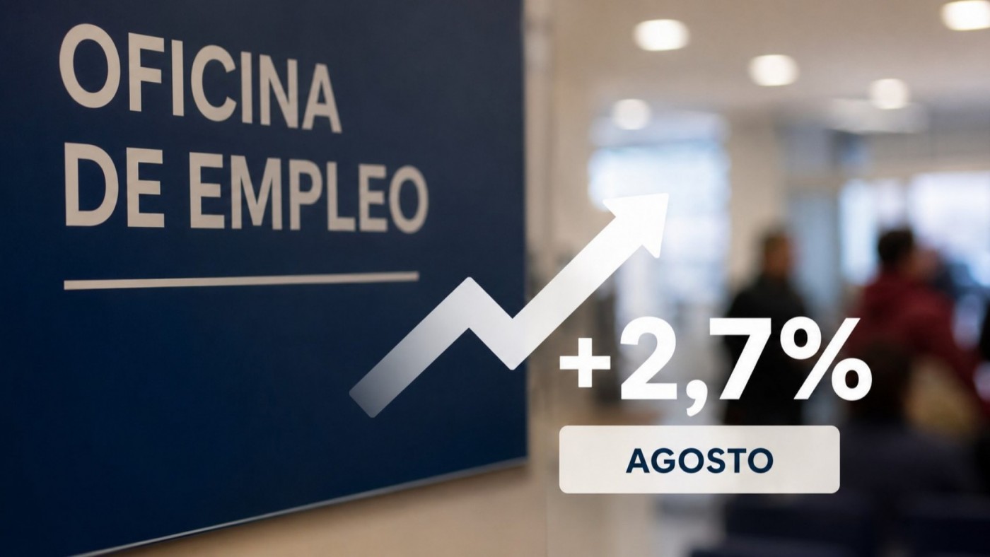 El paro sube un 2,7 % en agosto en la Región de Murcia, hasta los 75.993 desempleados