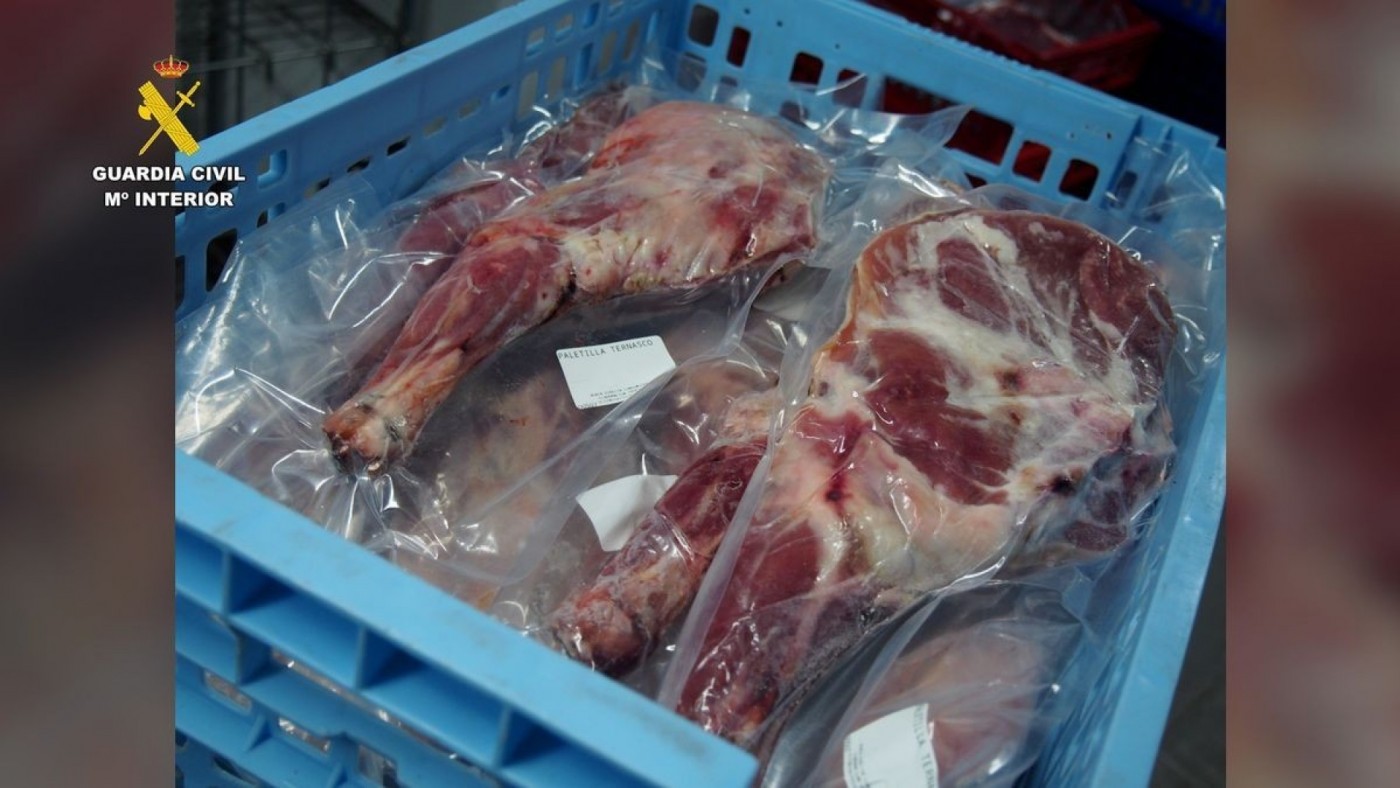 Intervenidas 28 toneladas de alimentos no aptos para el consumo en varias provincias, entre ellas Murcia