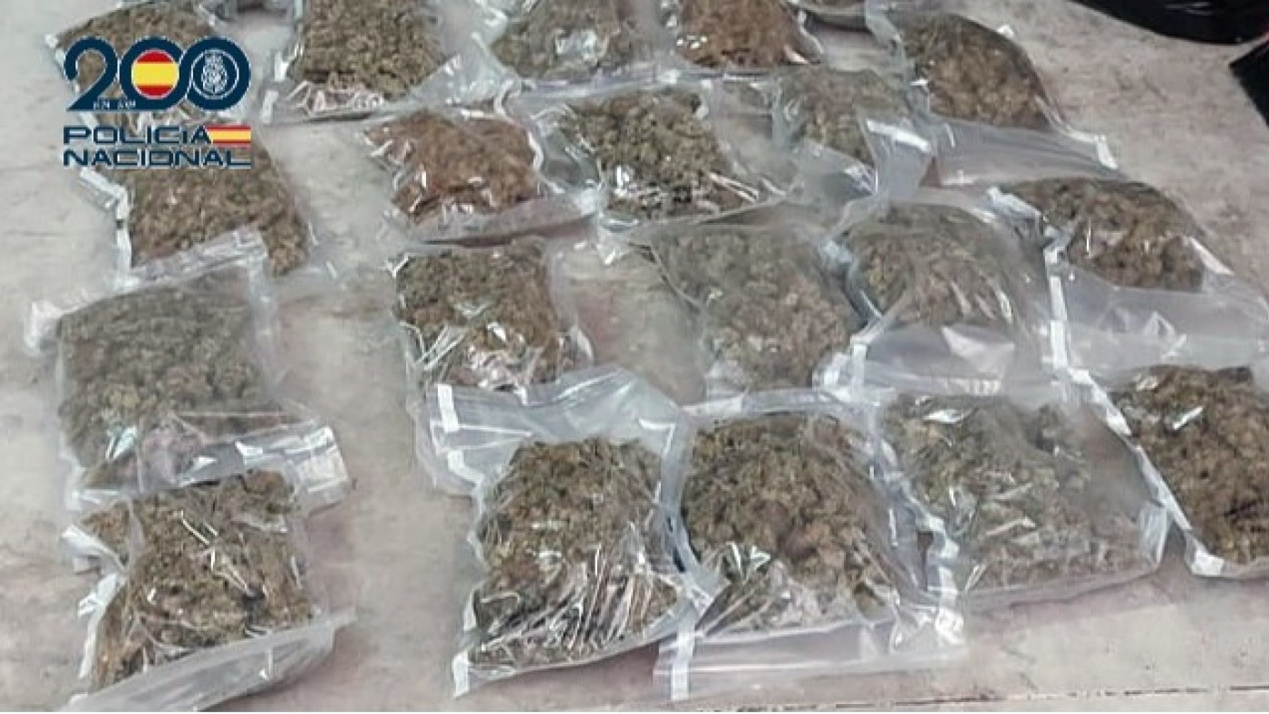 La Policía Nacional desmantela un grupo criminal de tráfico internacional de drogas en San Pedro del Pinatar