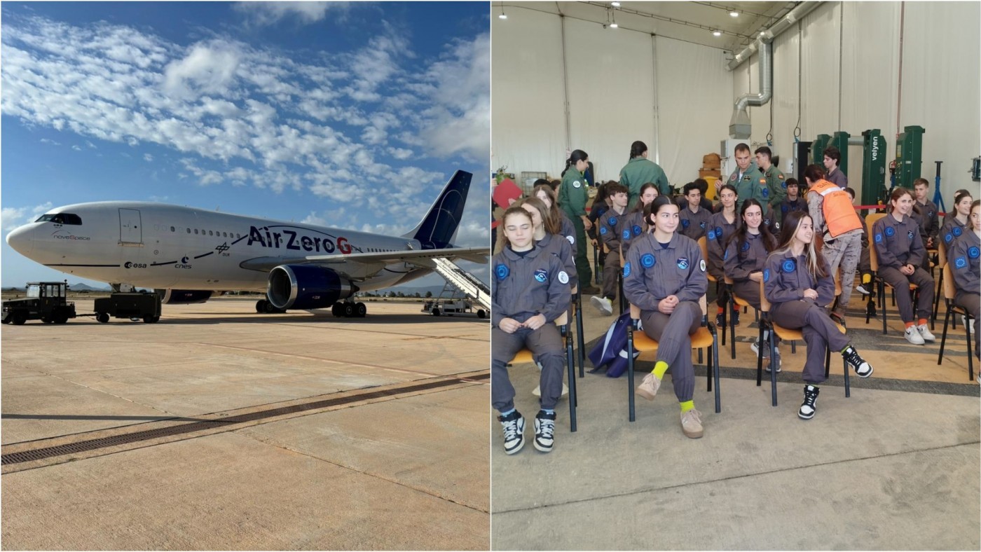 Diana Morant defiende la inversión pública en el ámbito espacial en San Javier