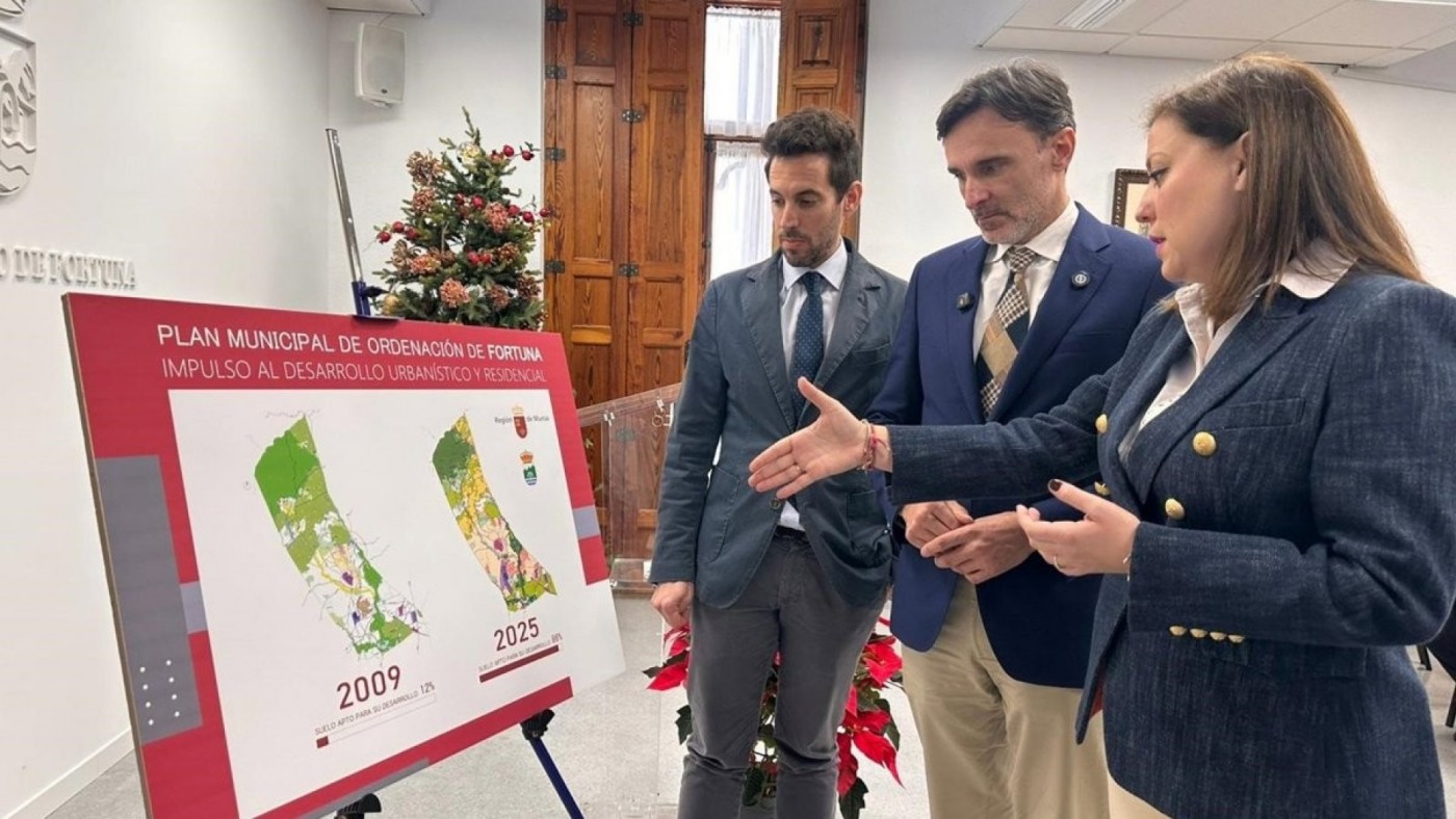El Gobierno regional aprueba el nuevo Plan General de Fortuna y desbloquea años de desarrollo urbano