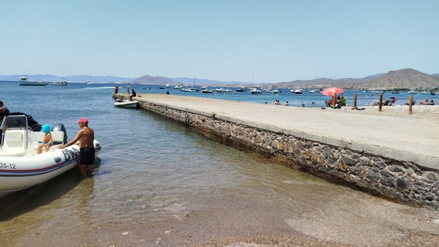 El Partido Cantonal denuncia el retraso del nuevo muelle de La Azohía
