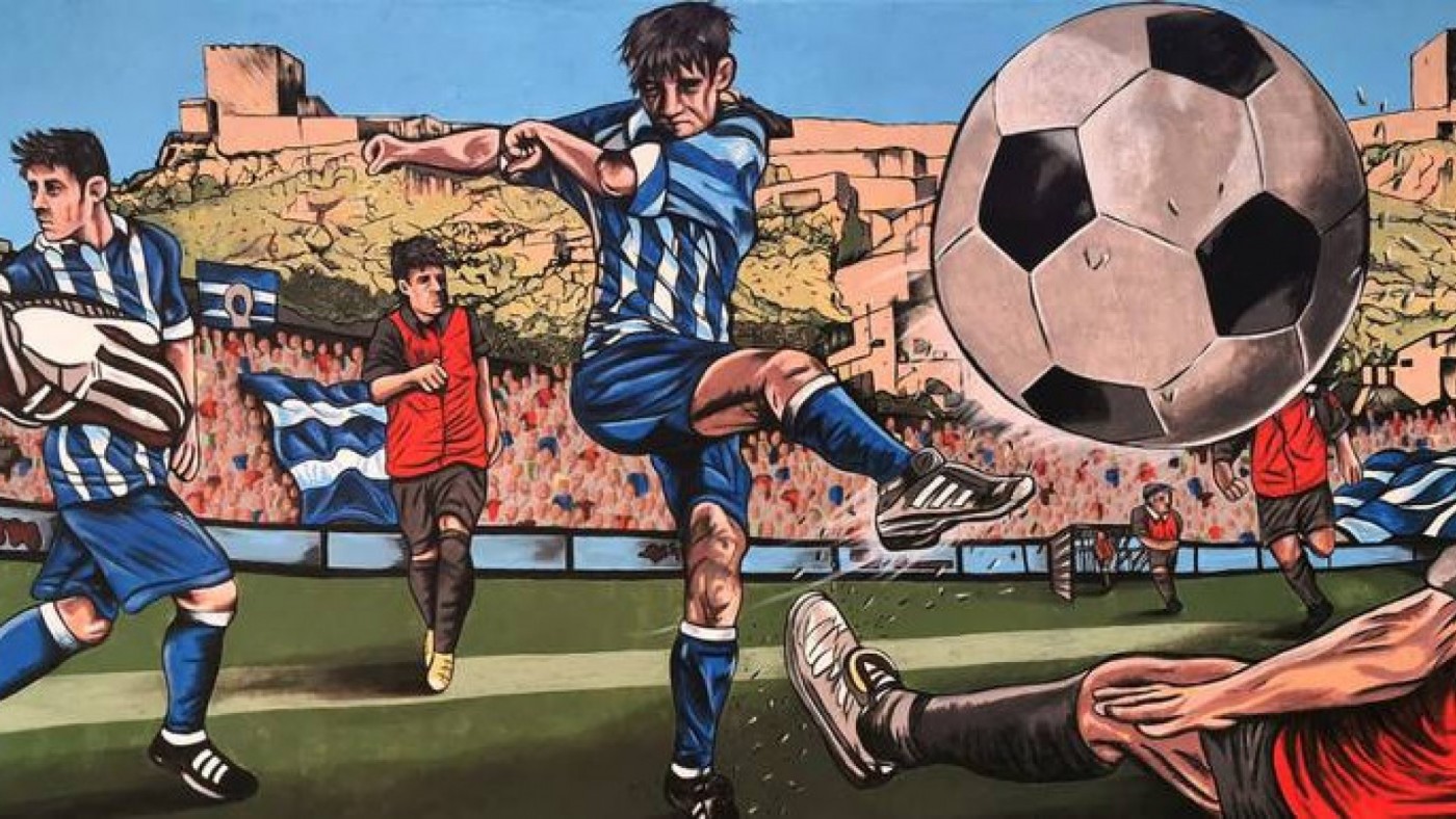 Antonio Mota: "El Mural es un homenaje al mítico campo de San José"