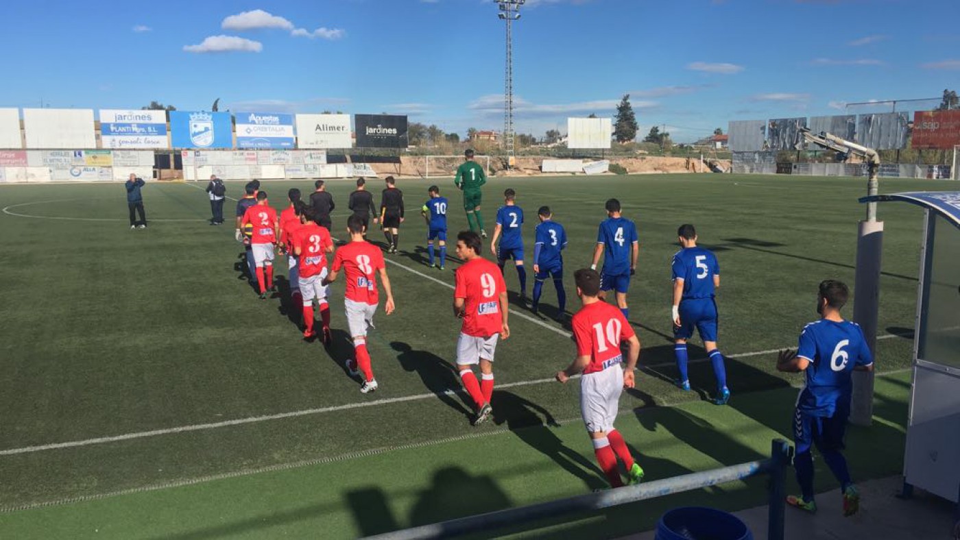 Empate entre Lorca B y La Unión 1-1