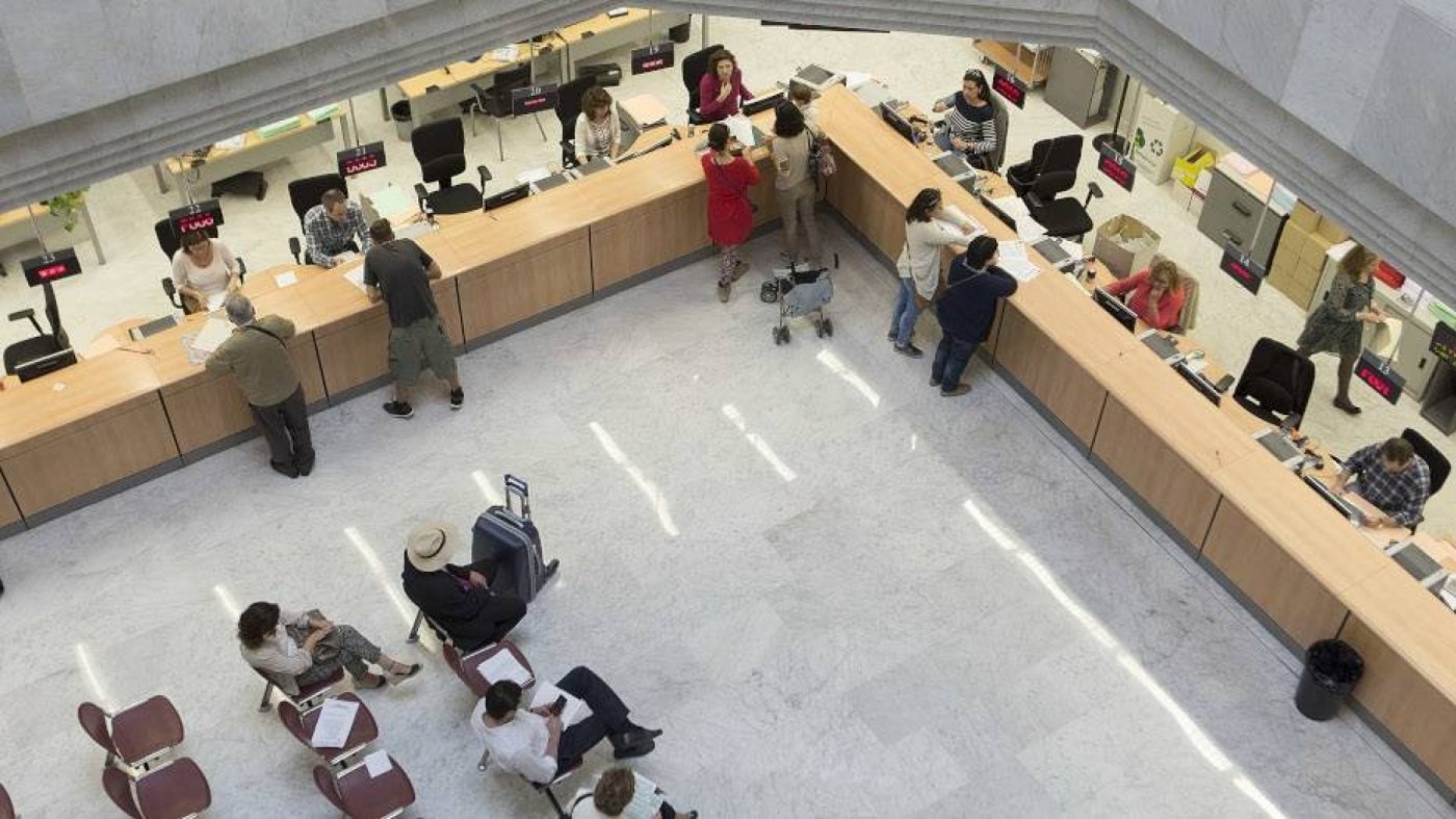 Oficina de Atención al Ciudadano. Foto: Europa Press