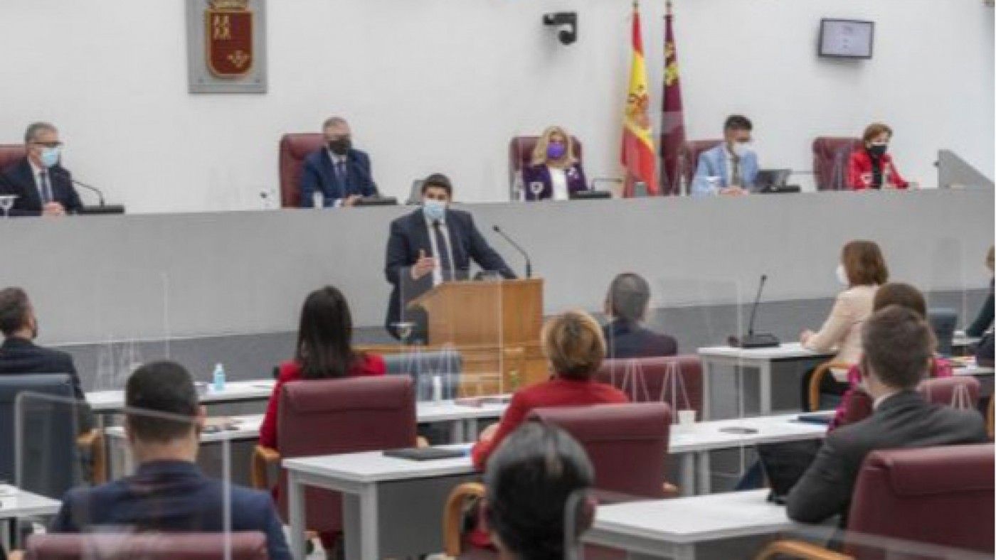 DIRECTO | Comparecencia del presidente Fernando López Miras en la Asamblea Regional
