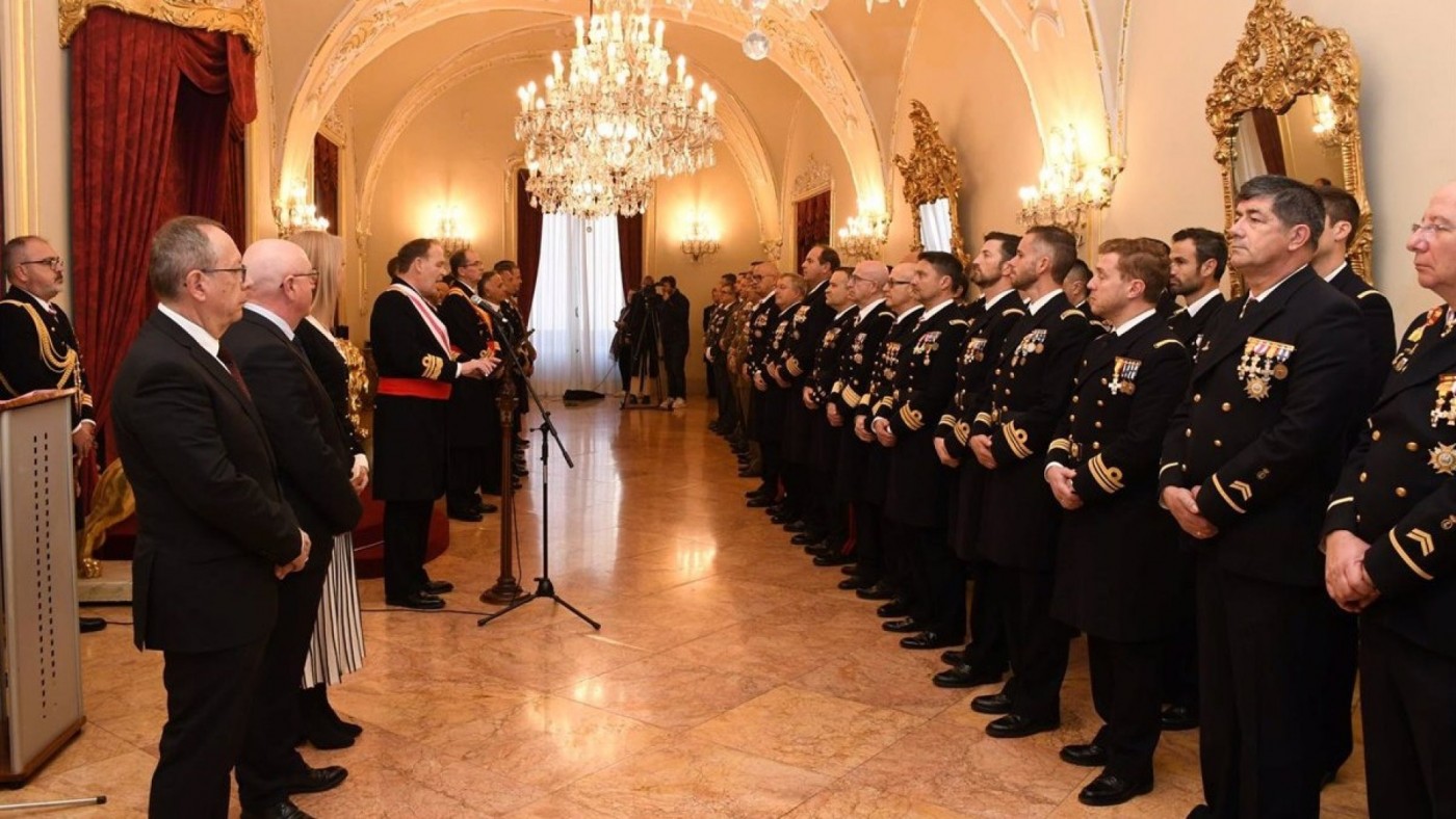 Pascua Militar en Cartagena: el vicealmirante Gilabert destaca la entrega del submarino S81
