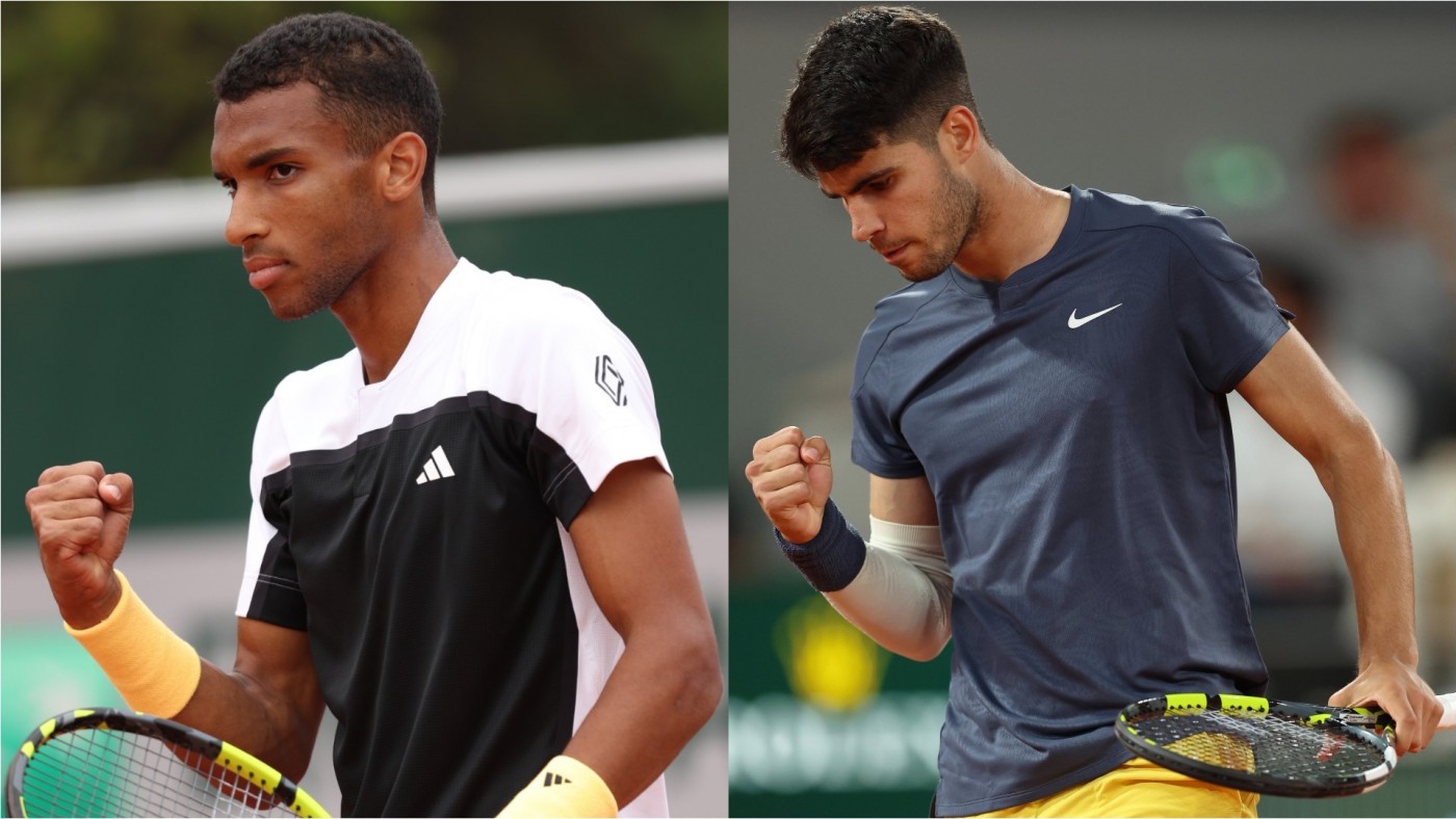 Auger Aliassime, rival de Alcaraz este domingo en los octavos de final de Roland Garros 
