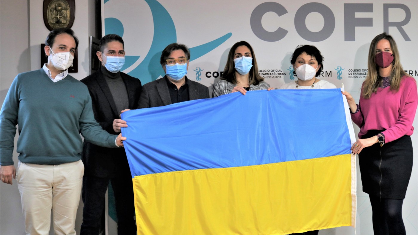 Los farmacéuticos de la Región aportan fondos a Farmamundi para Ucrania