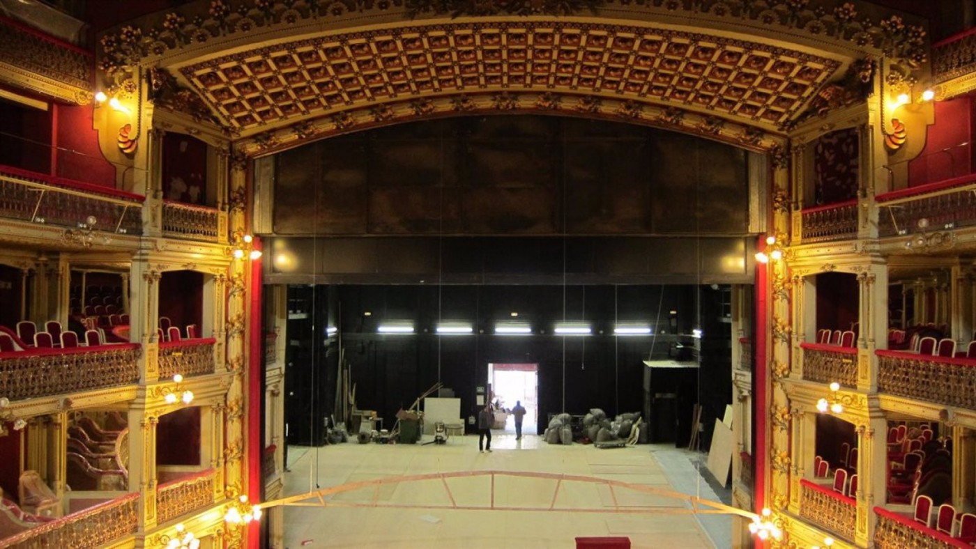 Imagen del interior del Teatro Romea de Murcia