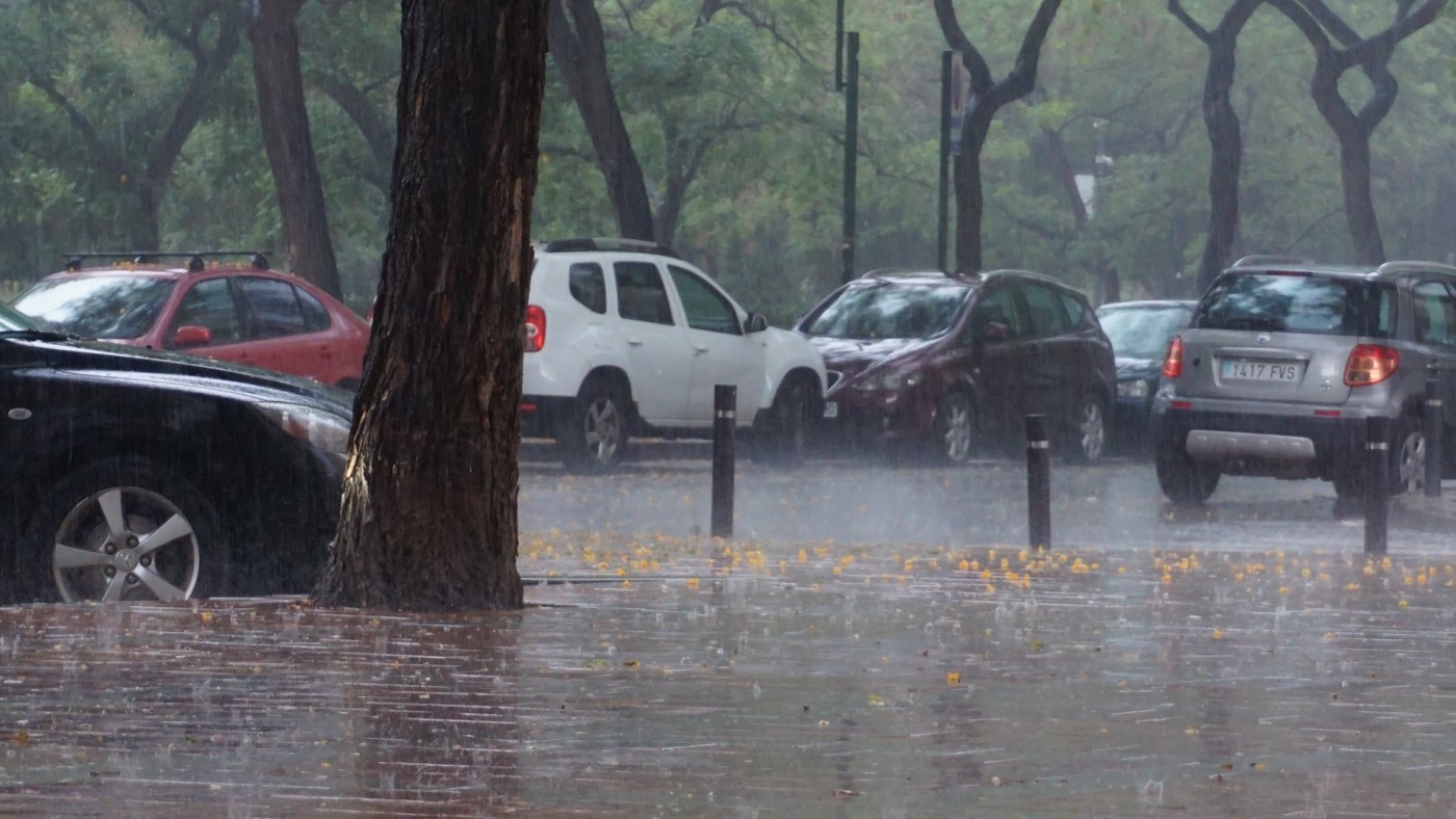 La Región estará en riesgo por lluvias y tormentas este domingo