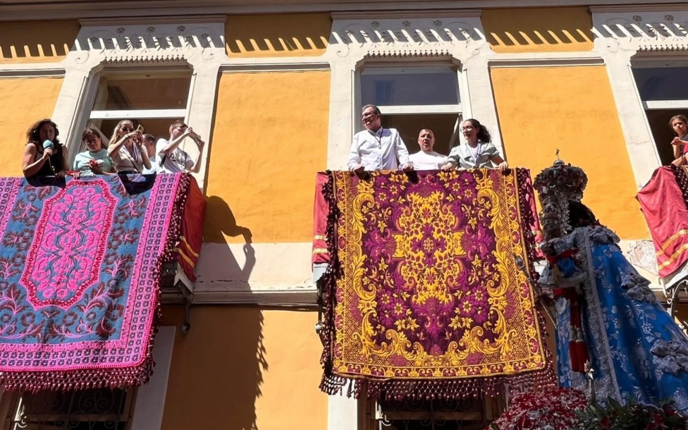 Onda Regional con los romeros de la Virgen de la Fuensanta