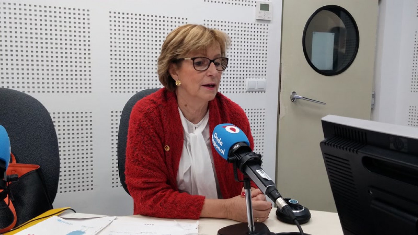 Amparo Marzal, presidenta de UNICEF-Murcia