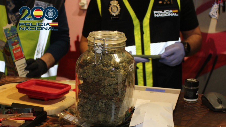 Desmantelada en Murcia una asociación cannábica donde vendían alimentos con THC