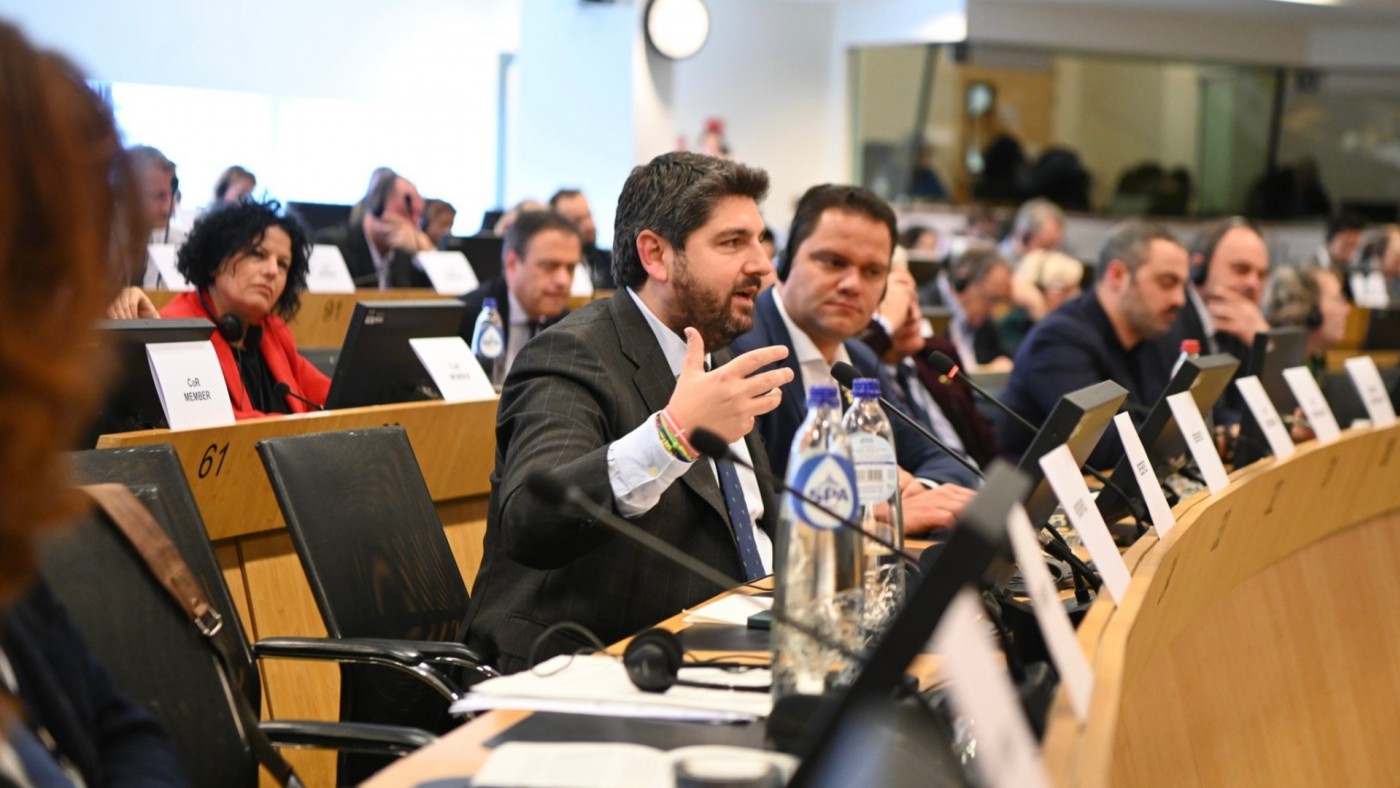 López Miras, nuevo vicepresidente de la Comisión de Recursos Naturales del CDR