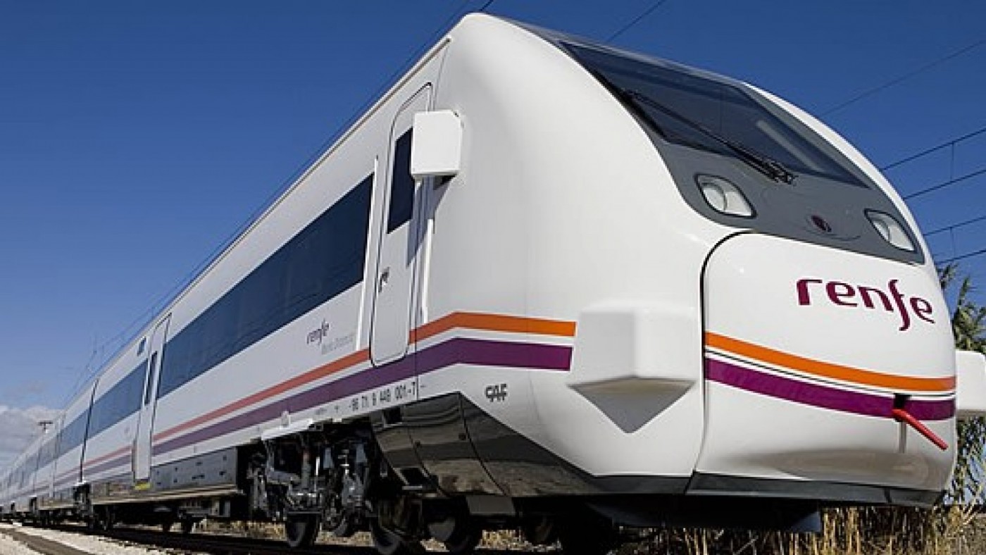 Renfe ha transportado un 25% más de usuarios que el año pasado en la Región de Murcia