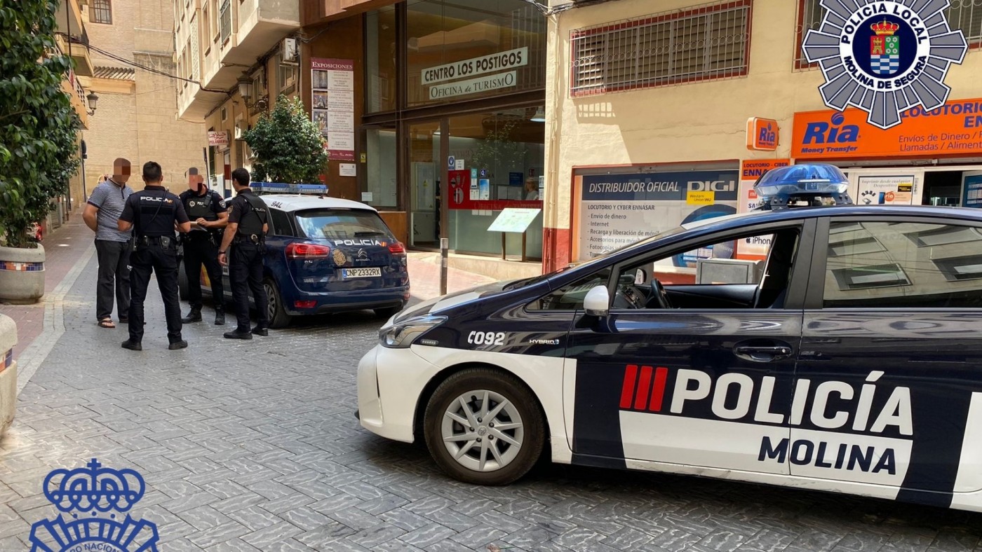 Detienen a 6 personas en Molina de Segura por infracción a la Ley de Extranjería