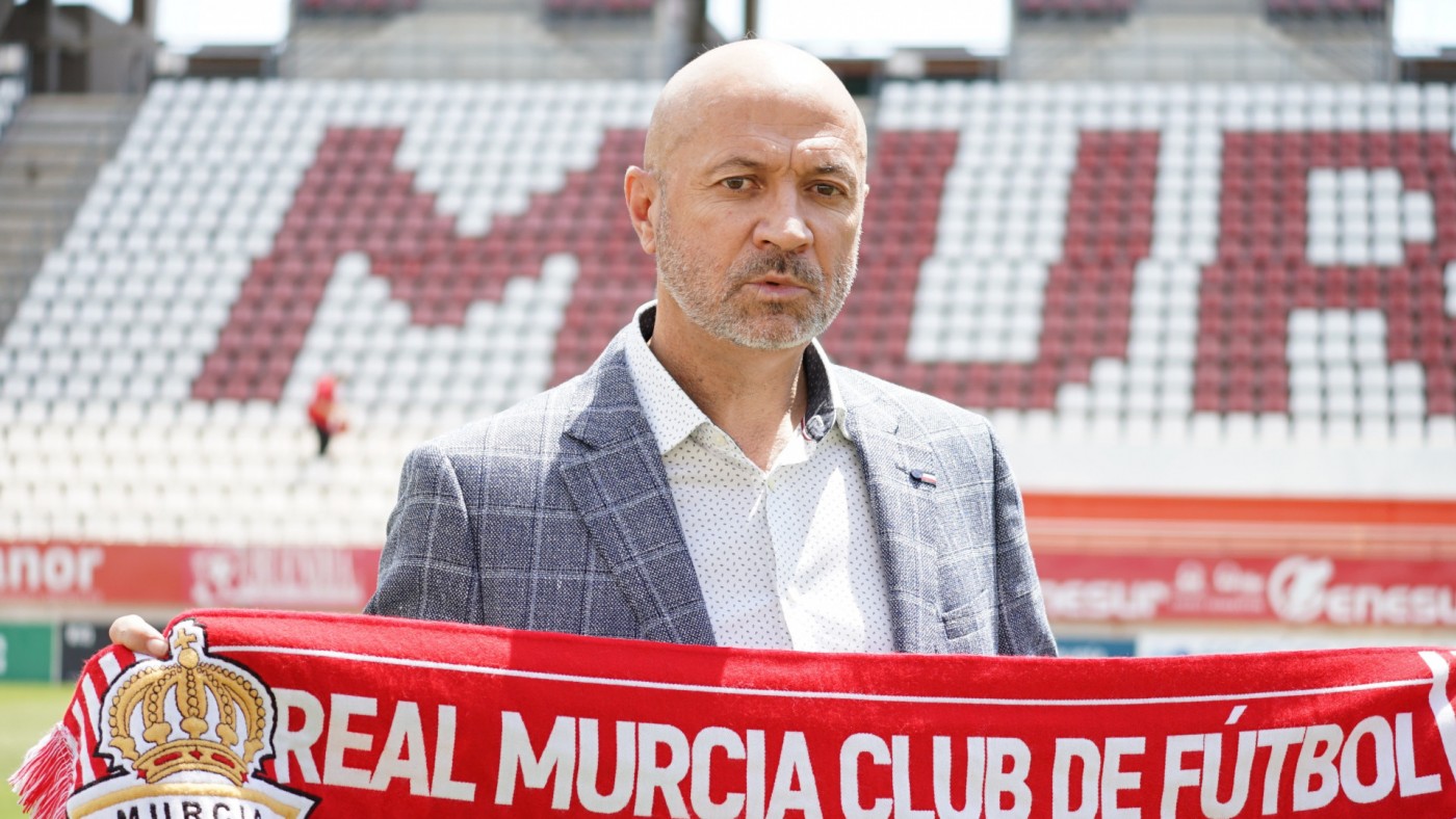 Manolo Molina, director deportivo del Real Murcia