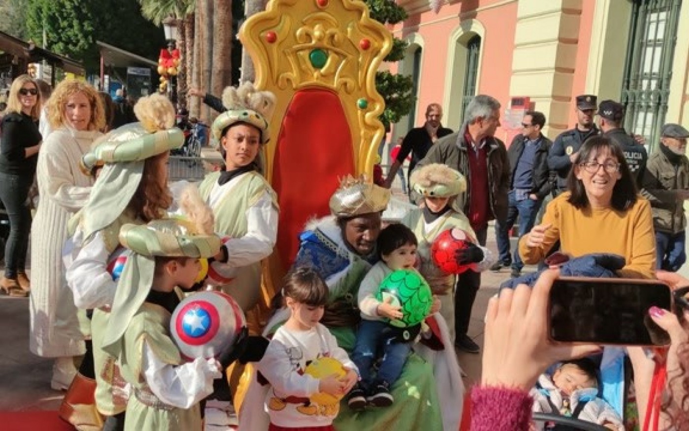 GALERÍA | Los Reyes Magos llegan a la Región