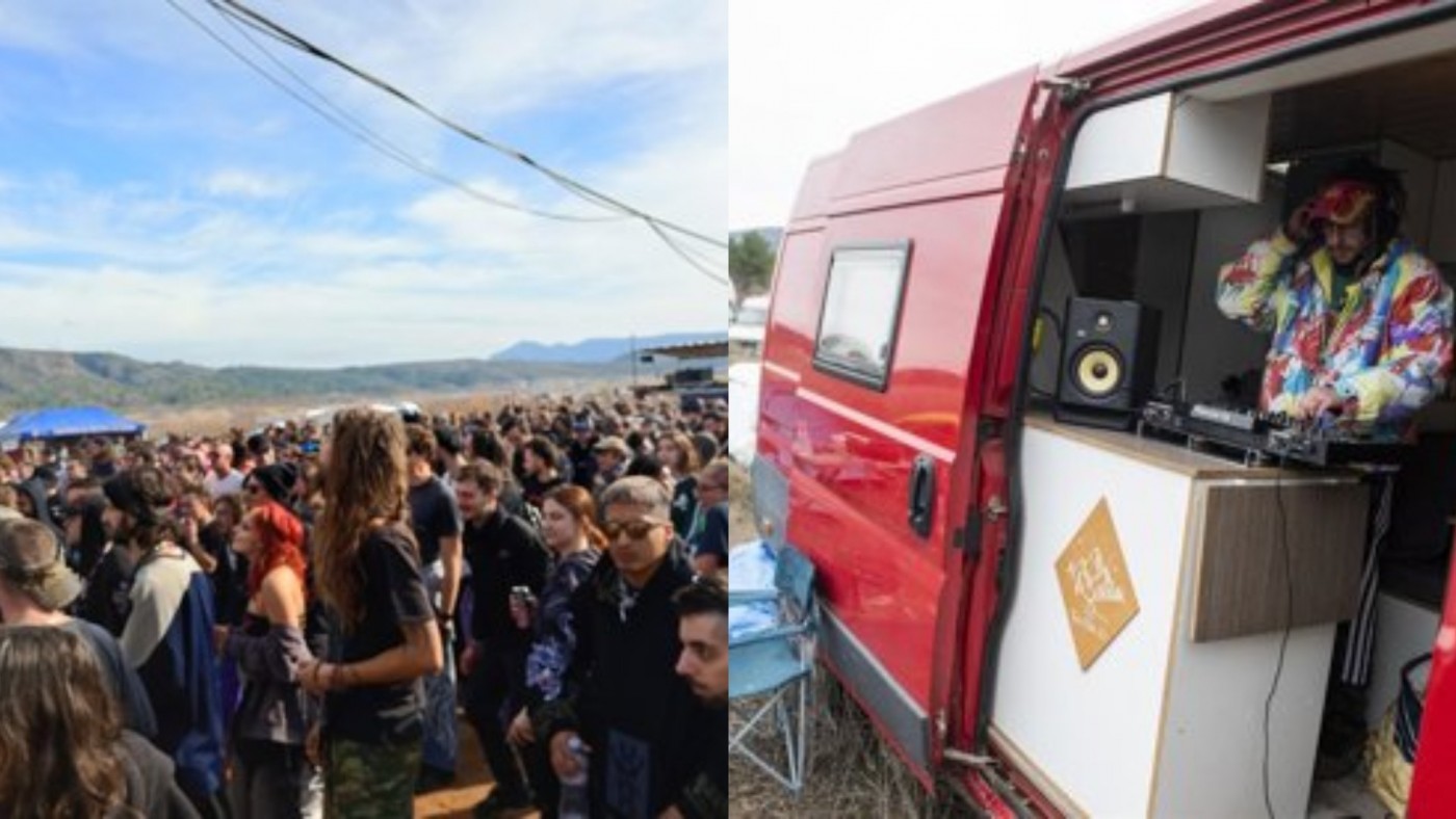 Baja la afluencia de asistentes a la Rave del Cenajo ante la amenaza de la borrasca Francis