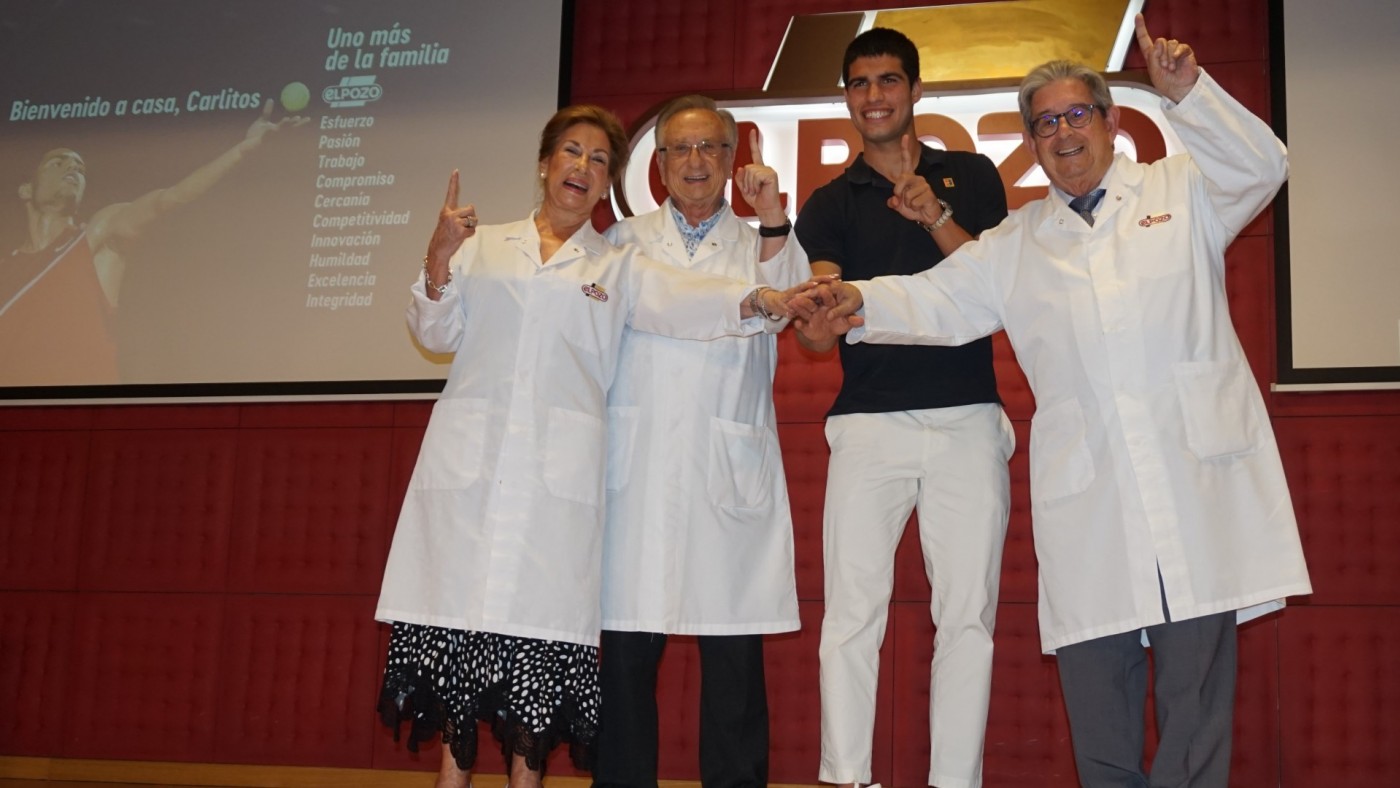 ElPozo ficha a Carlos Alcaraz