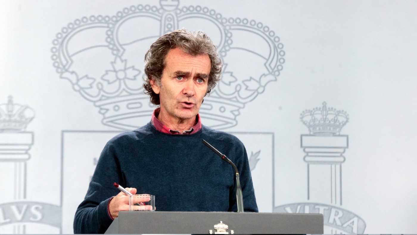 Fernando Simón. Foto: Pool Moncloa / JM Cuadrado