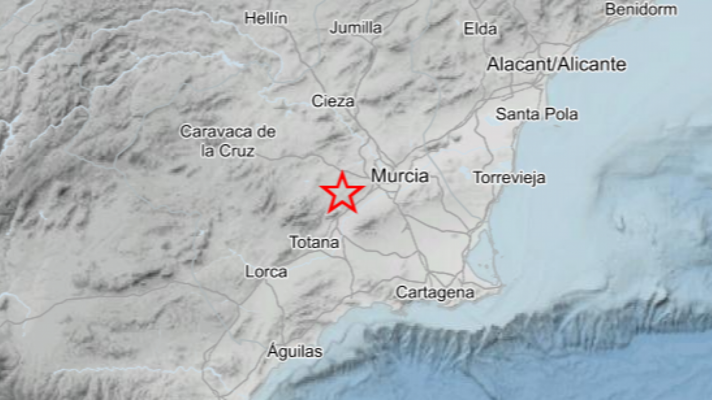 La Región registra un terremoto de 3,9 de magnitud