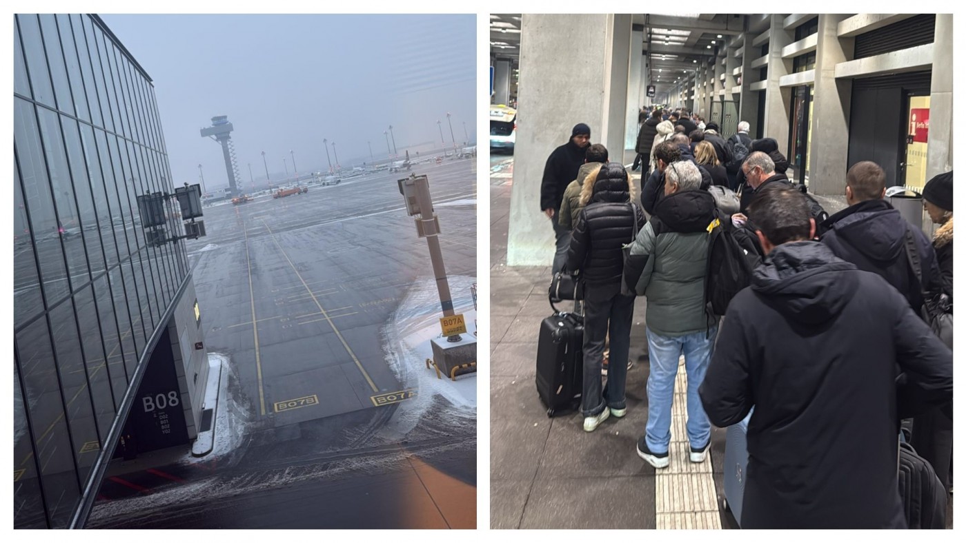 El hielo mantiene cerrado por segundo día el aeropuerto de Berlín