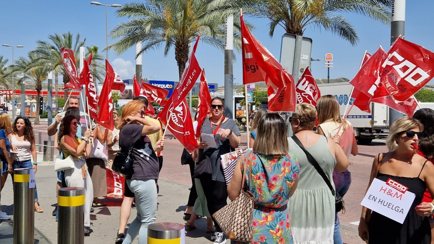 Amplían los paros en H&M los sábados 1 y 8 de julio