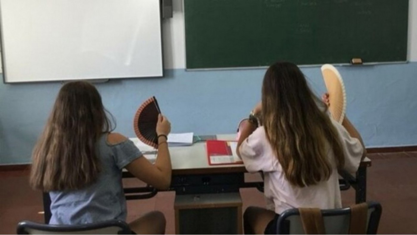Gobierno y oposición se lanzan reproches a cargo de las altas temperaturas en las aulas