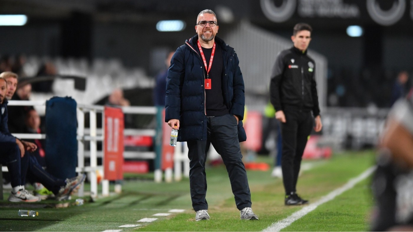 Javi Rey: "El Real Murcia no llega mejor que el Cartagena"
