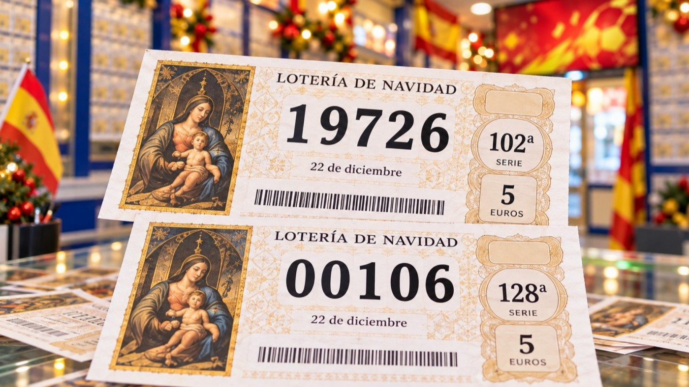 La fecha de la final del Mundial agota décimos de Navidad
