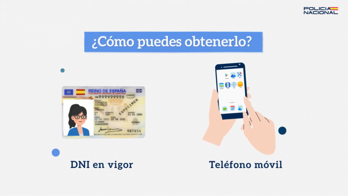 El DNI digital, igual de válido que el físico desde hoy