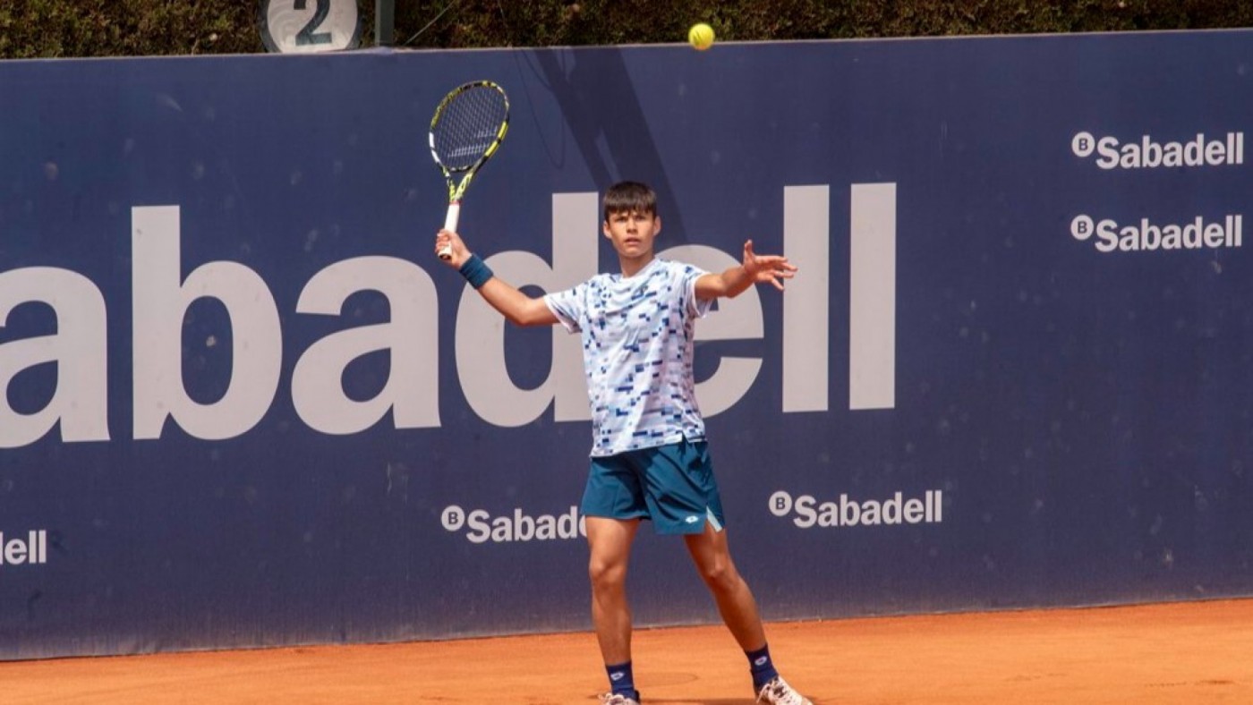 Jaime Alcaraz juega en Murcia el clasificatorio del Mutua Madrid Open sub’16