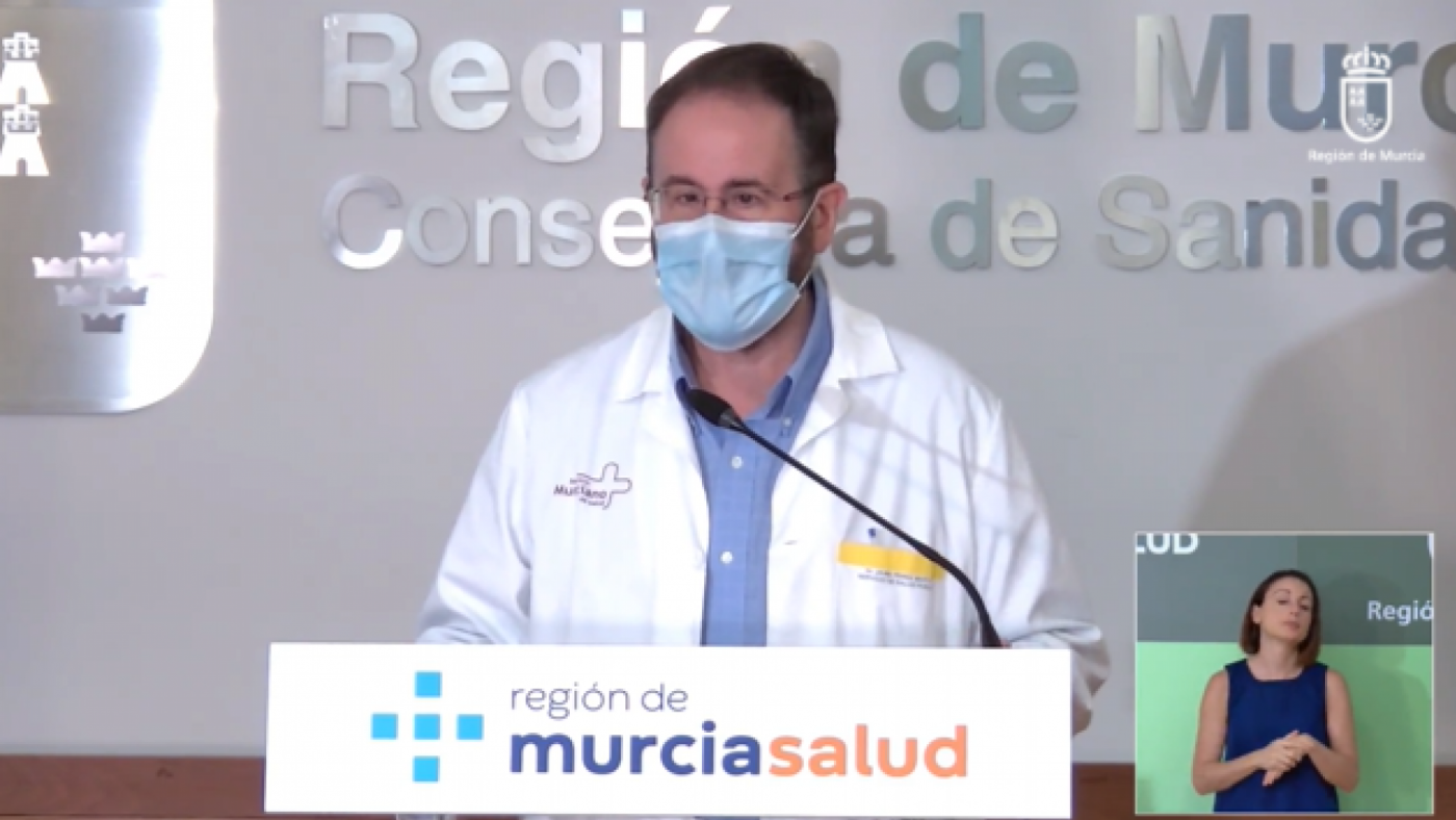 Jaime Pérez, portavoz del comité de seguimiento Covid-19