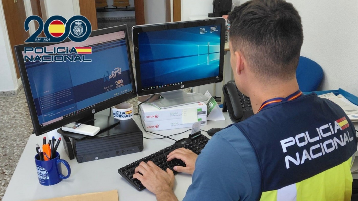 Detenido en Murcia un ciberdelincuente buscado por estafas y robo de datos personales