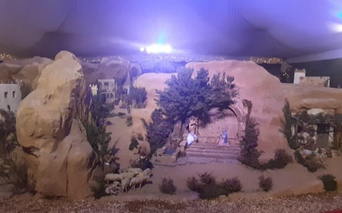 El belén municipal de Murcia ya se puede visitar en el Palacio Episcopal