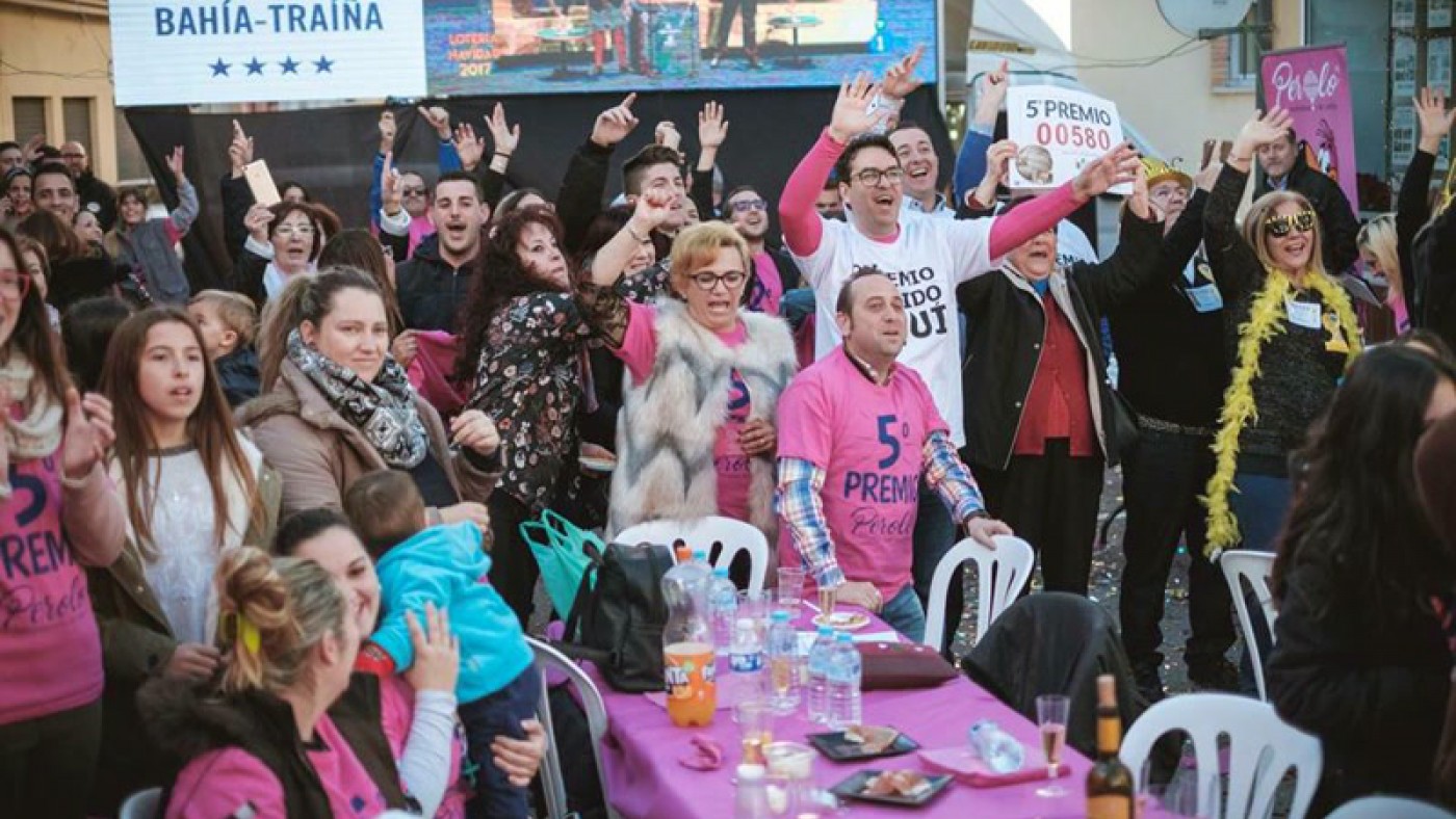 Parte del segundo premio se queda en Beniaján y en El Perolo en San Pedro del Pinatar