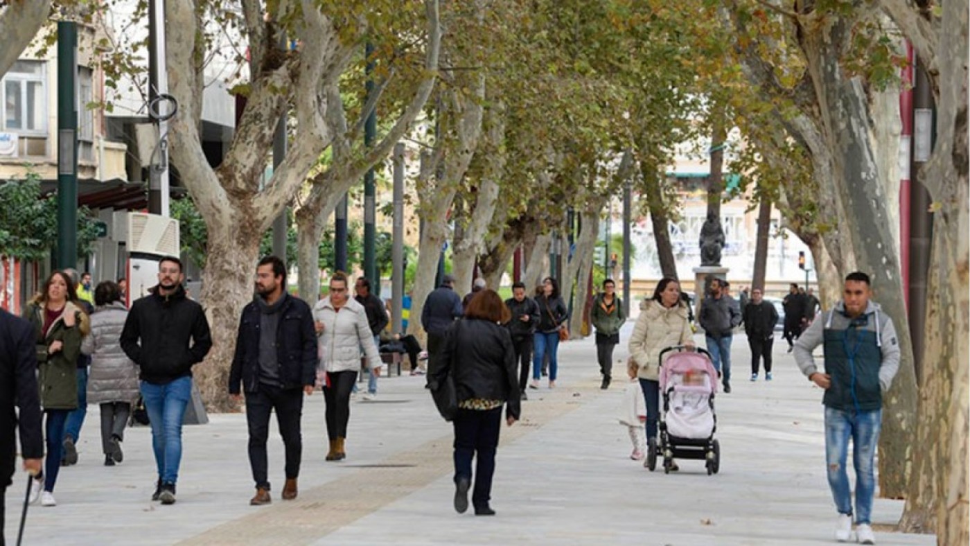 La Región de Murcia es la tercera autonomía que más crece en población