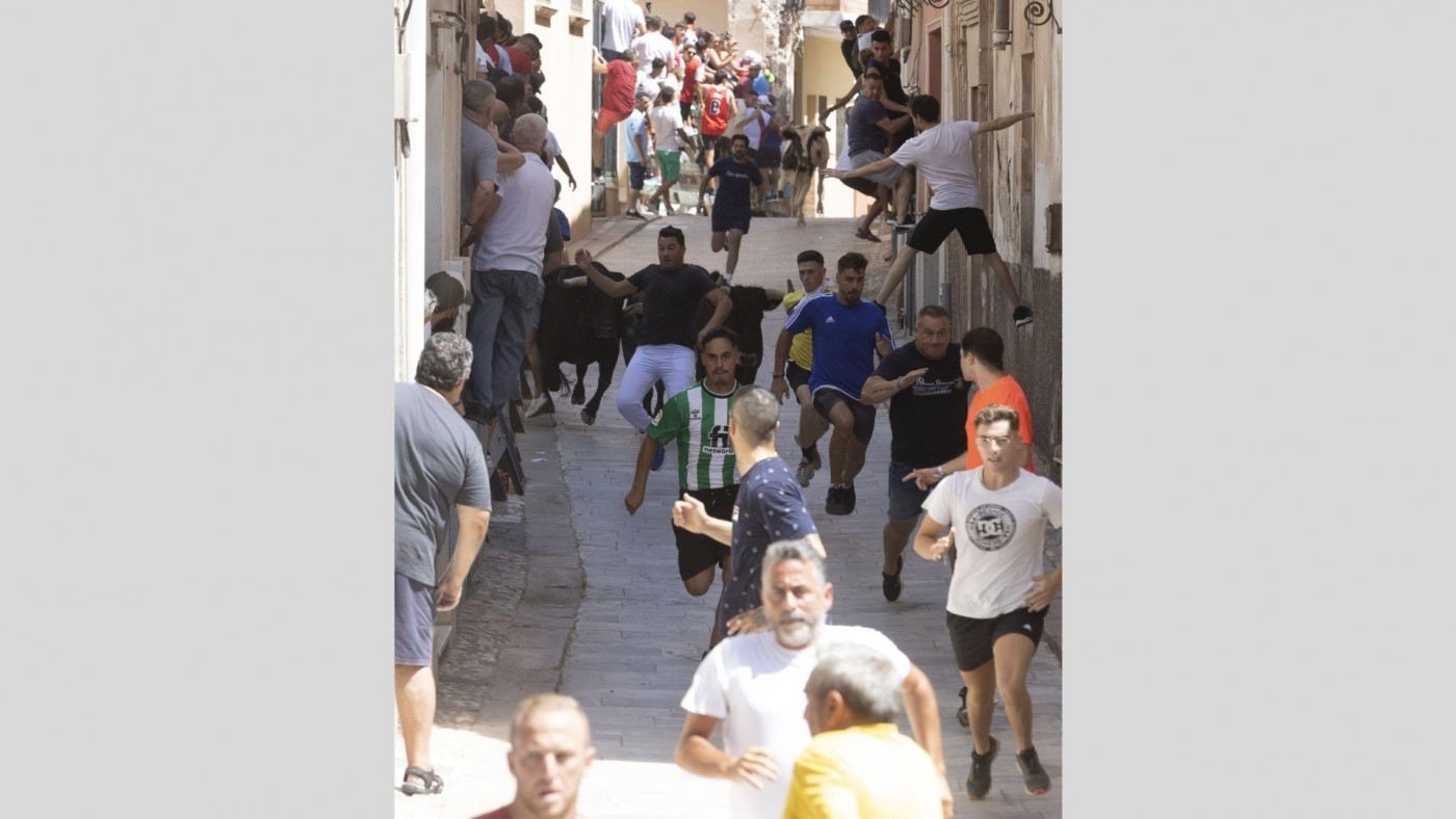 Continúa estable el joven que ha resultado herido en el primer encierro de Blanca