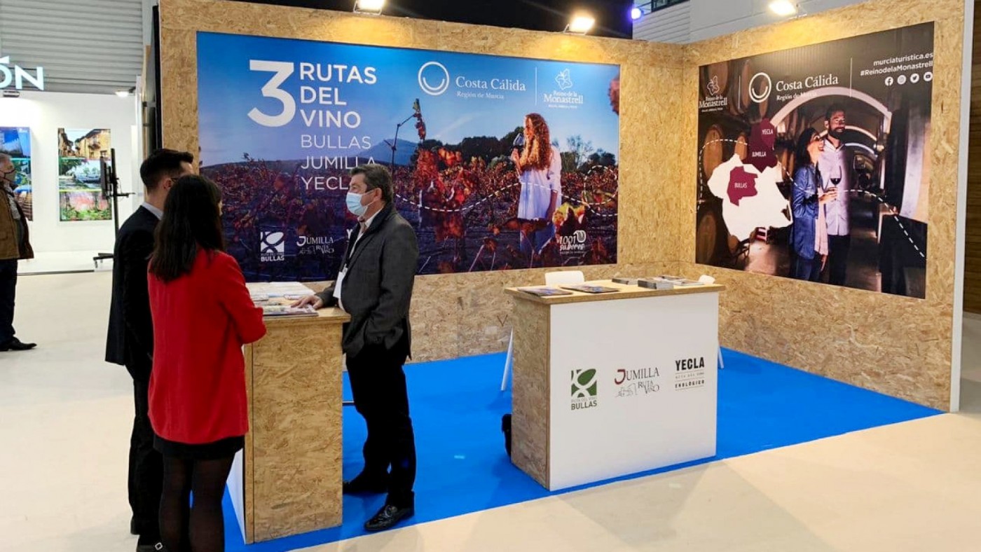 Murcia promociona el "Reino de la Monastrell" en la feria de Valladolid