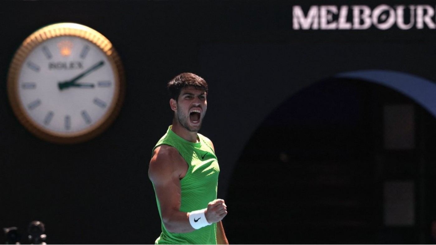 Alcaraz: "Las condiciones de calor me benefician"