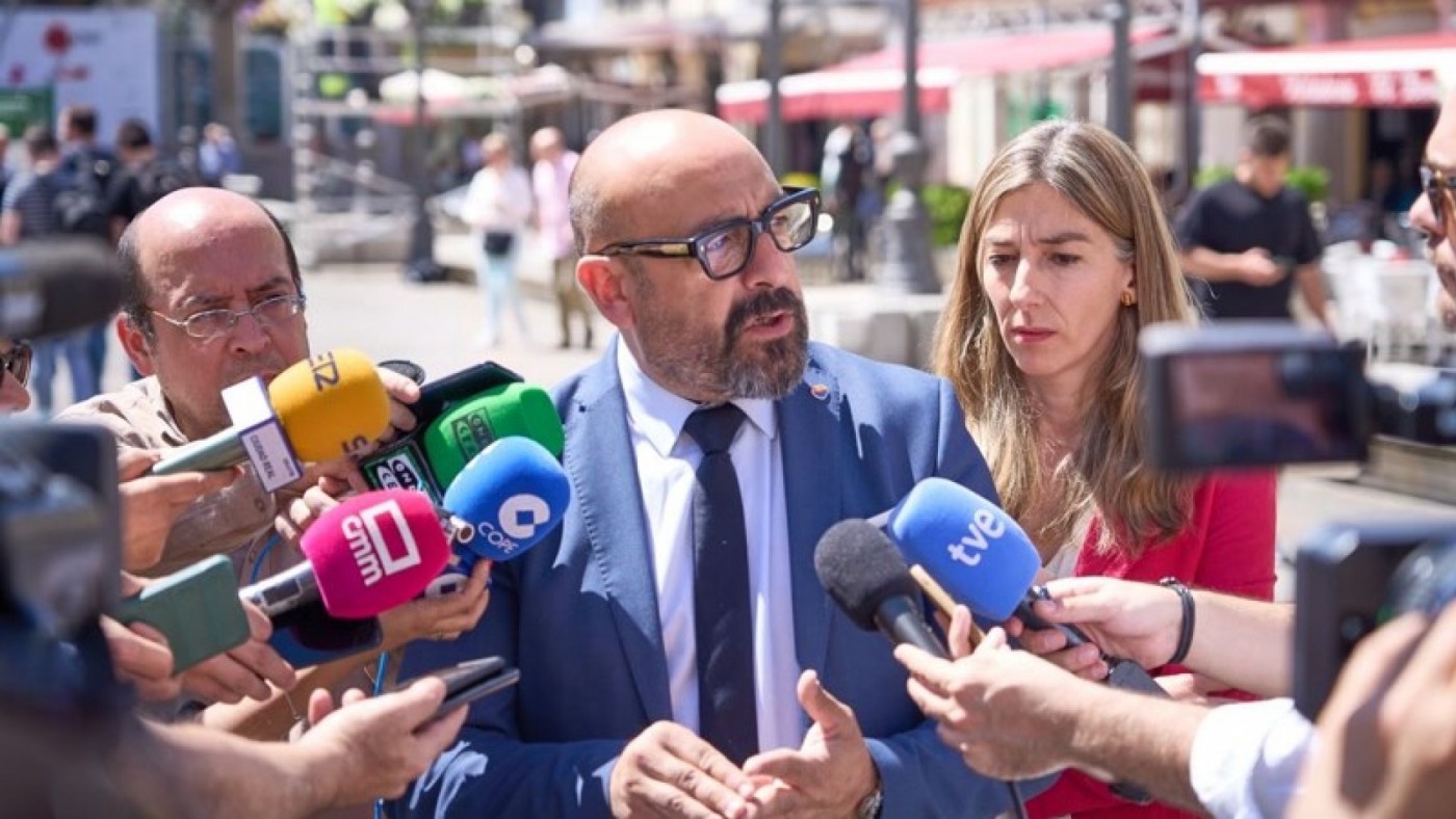 El cabeza de lista de Ciudadanos, Jordi Cañas, llama a movilizar el voto por el Equipo España