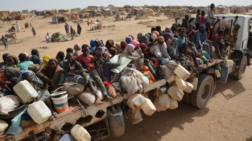 Diario Sonoro de Javier Soria. Enfermero de Médicos Sin Fronteras en Sudán. La población desplazada