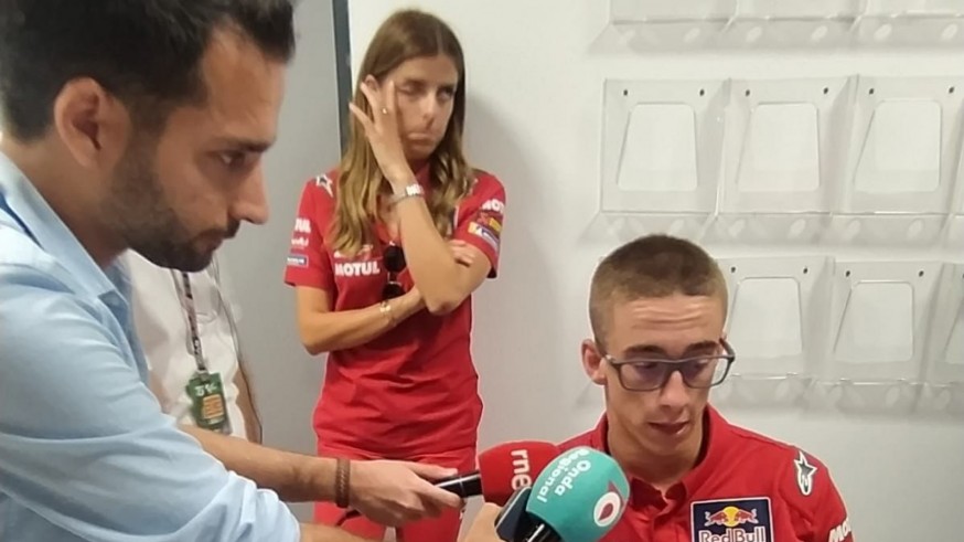 Acosta, 12º en la Practice de Aragón: "Tenemos que adaptarnos mejor a la pista"