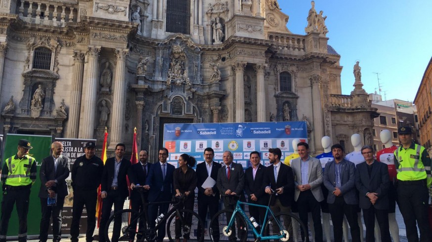 Presentada oficialmente la Vuelta Ciclista a Murcia