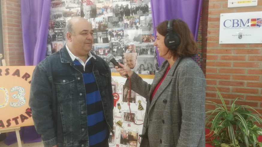 Sonia Illán entrevista al director del colegio Maestro José Castaño, Juan Carlos Talaya