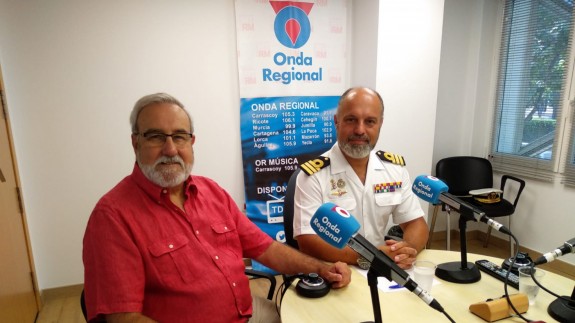 Jose Luis García Velo y Jose Emilio Regodón en Onda Regional Cartagena